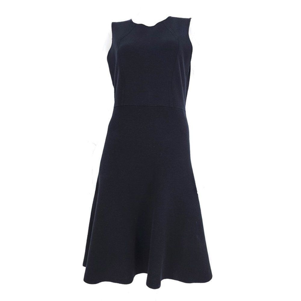J. MCLAUGHLIN Black Sleeveless Tank A-Line Dress Size Small